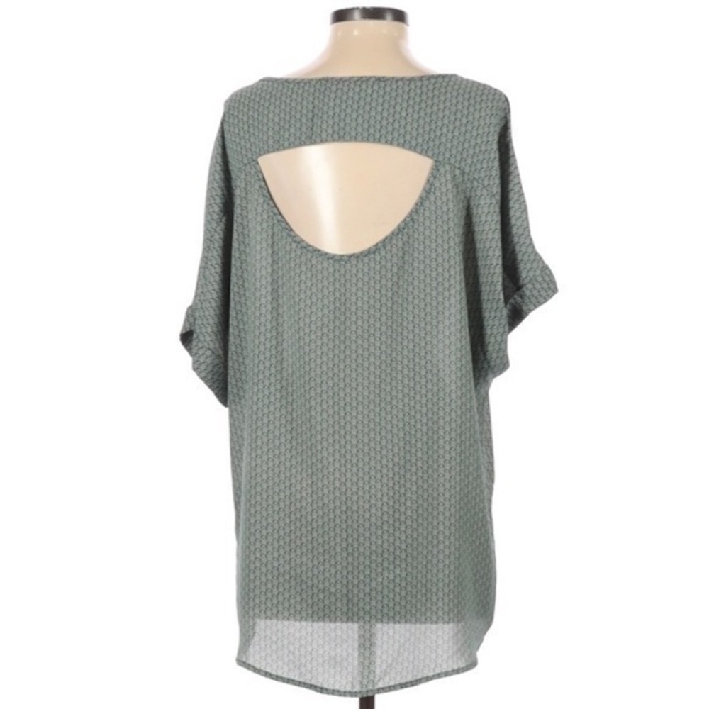 Forever 21 Cold Shoulder High Low Blouse View 3